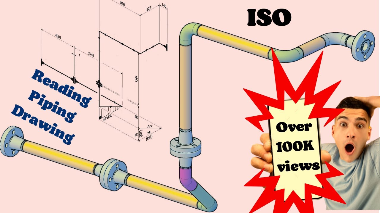 Understanding Piping Isometric Drawings with Wire Bending Techniques