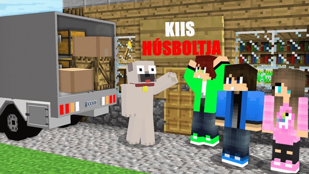 KIIS NYITOTT EGY HÚS BOLTOT A MINECRAFTBAN!