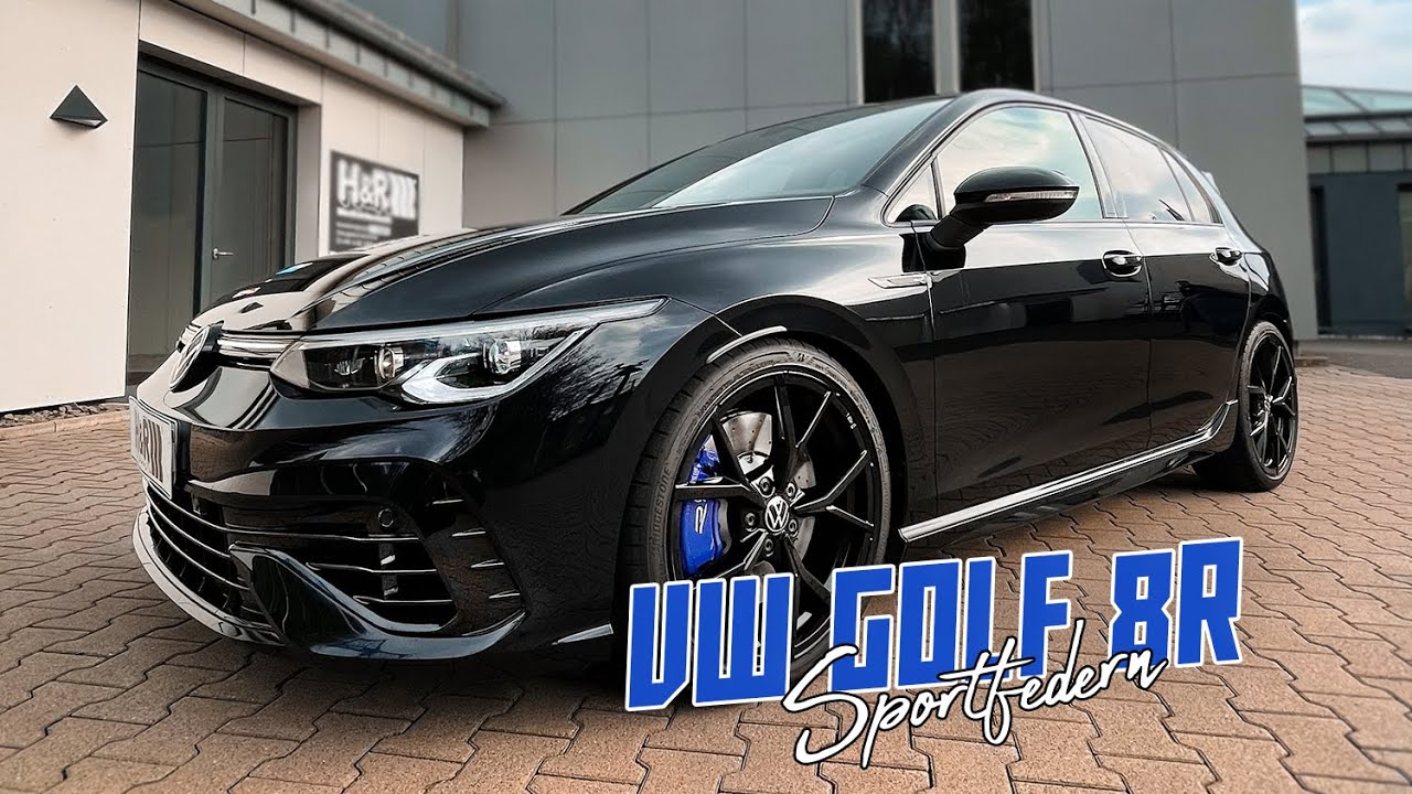 VW Golf 8 R - Sportfedern ≡ H&R