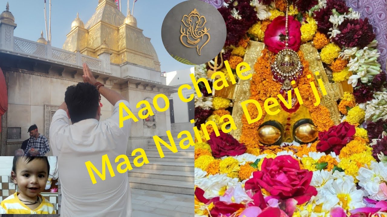 Aao Chle Maa Naina Devi Ji Ke Darbar(Our First Vlog) @yashduttvlogs