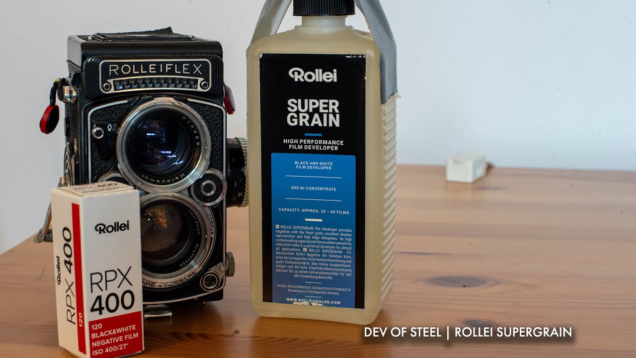 Dev of Steel | Rollei Supergrain Developer Review