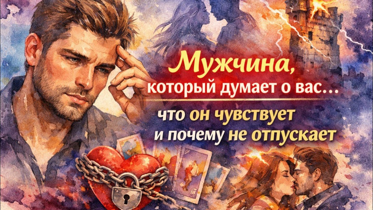 💔 Мужчина, который думает о вас… что он чувствует и почему не отпускает