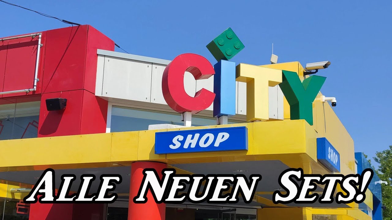 LEGOLAND Neuheiten im LEGO City Shop Exclusive LEGO Sets und alles was das LEGOherz begehrt!