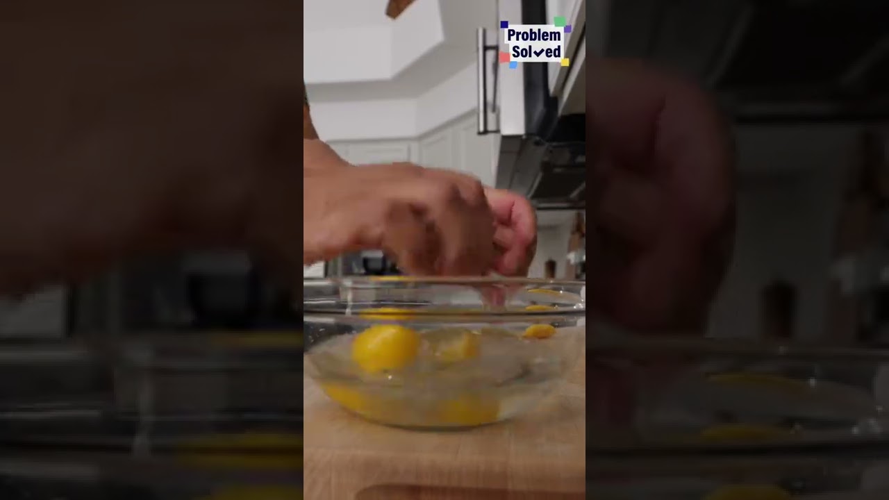 How to clean your microwave #shorts #lifehacks