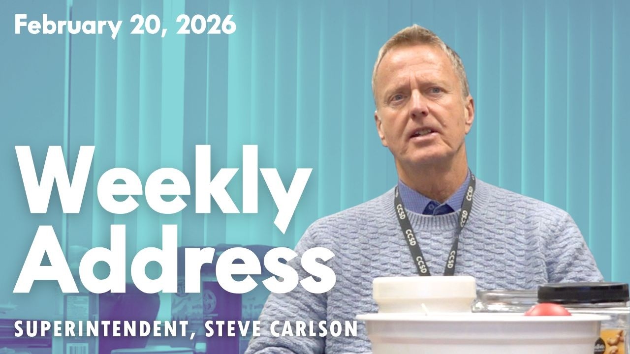Weekly Superintendent Address: Feb. 20, 2026