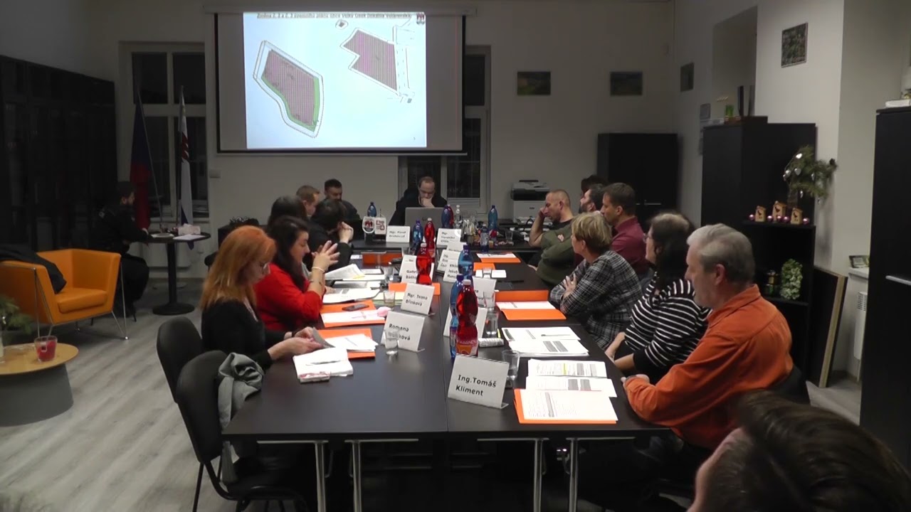 Zasedání zastupitelstva Velký Osek (21. 1. 2025)