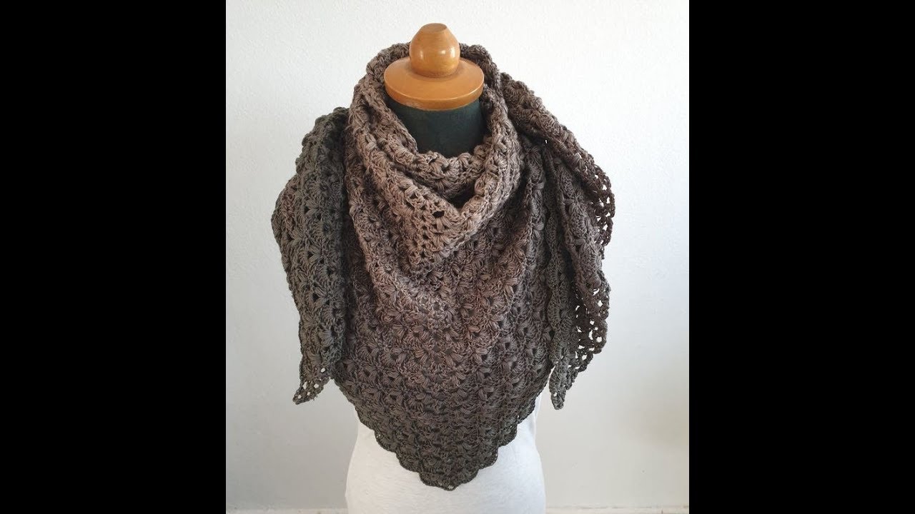 Crochet Shawl * Easy and pretty*