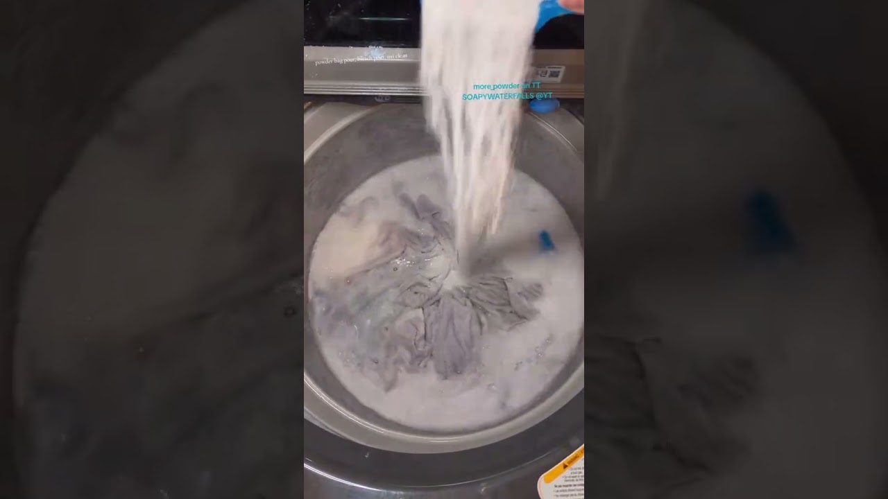 blue powder and bleach overload