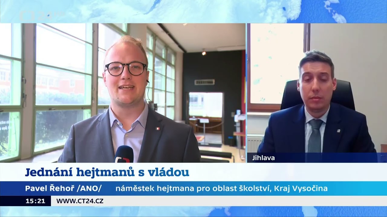 Schůzka hejtmanů s vládou a komentář Pavla Řehoře (16. 3. 2026)
