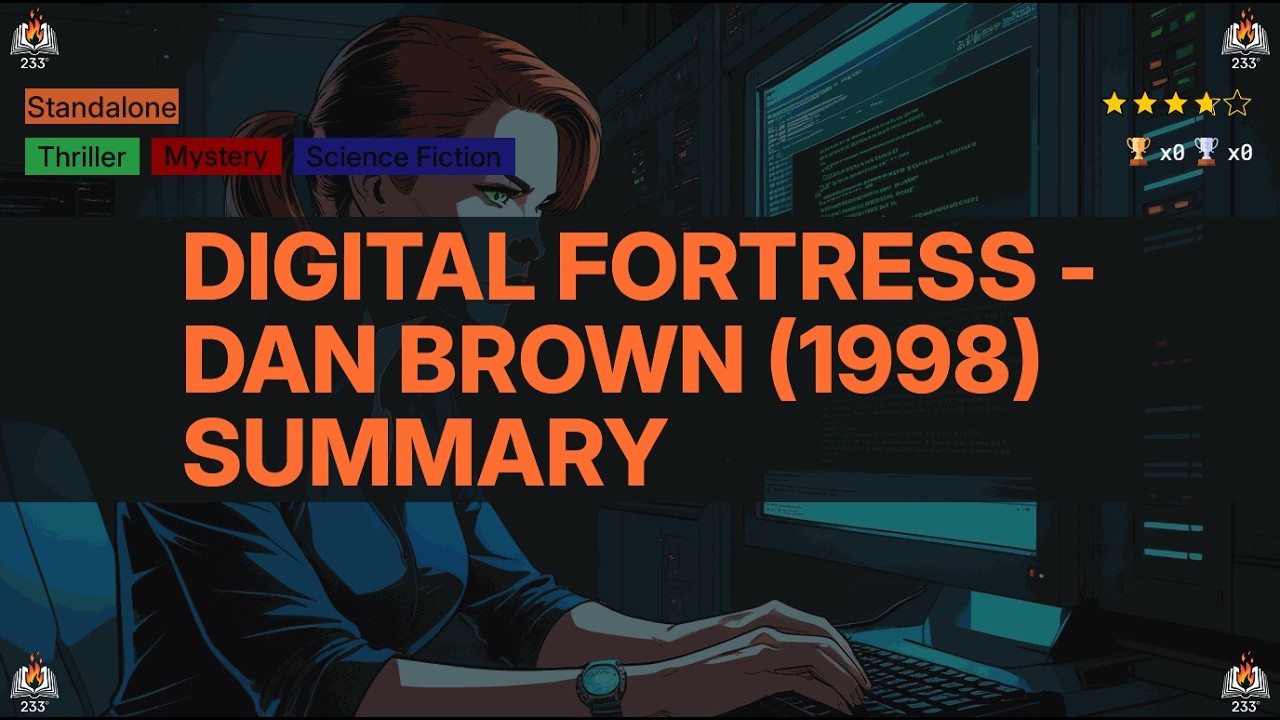 Digital Fortress - Dan Brown (1998) Summary - 3.7 ⭐️