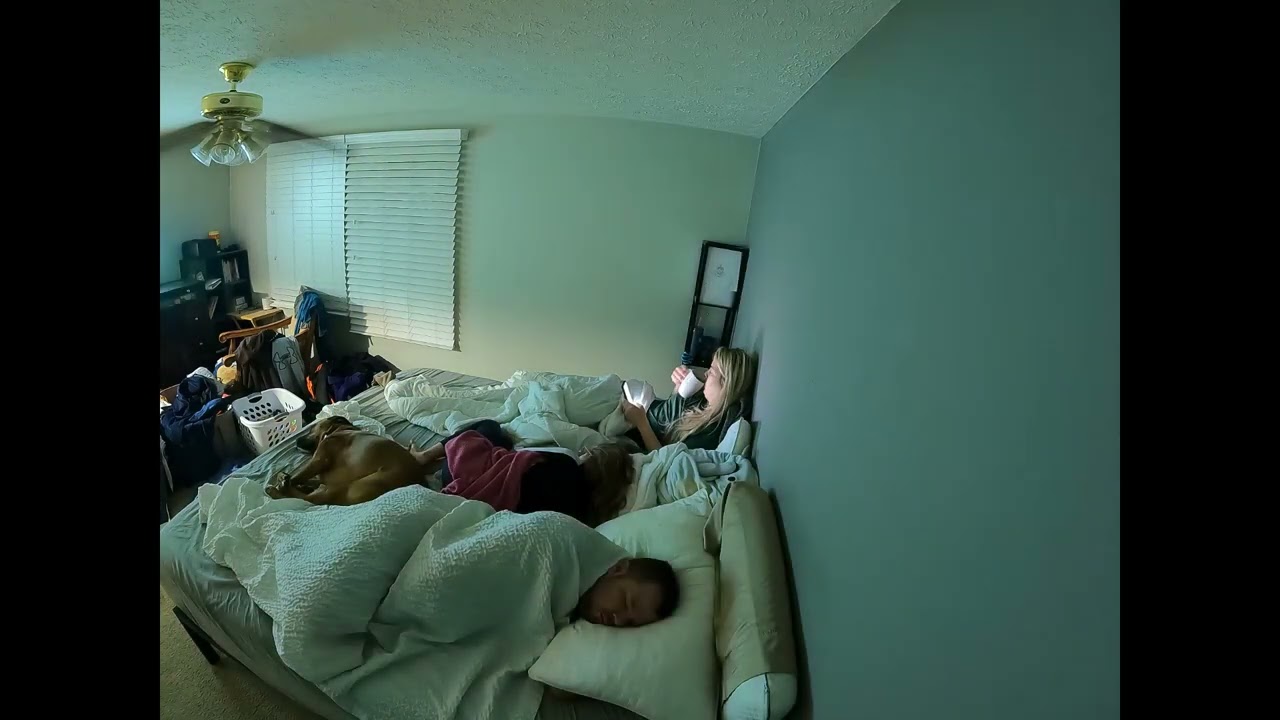 Time Lapse of us sleeping