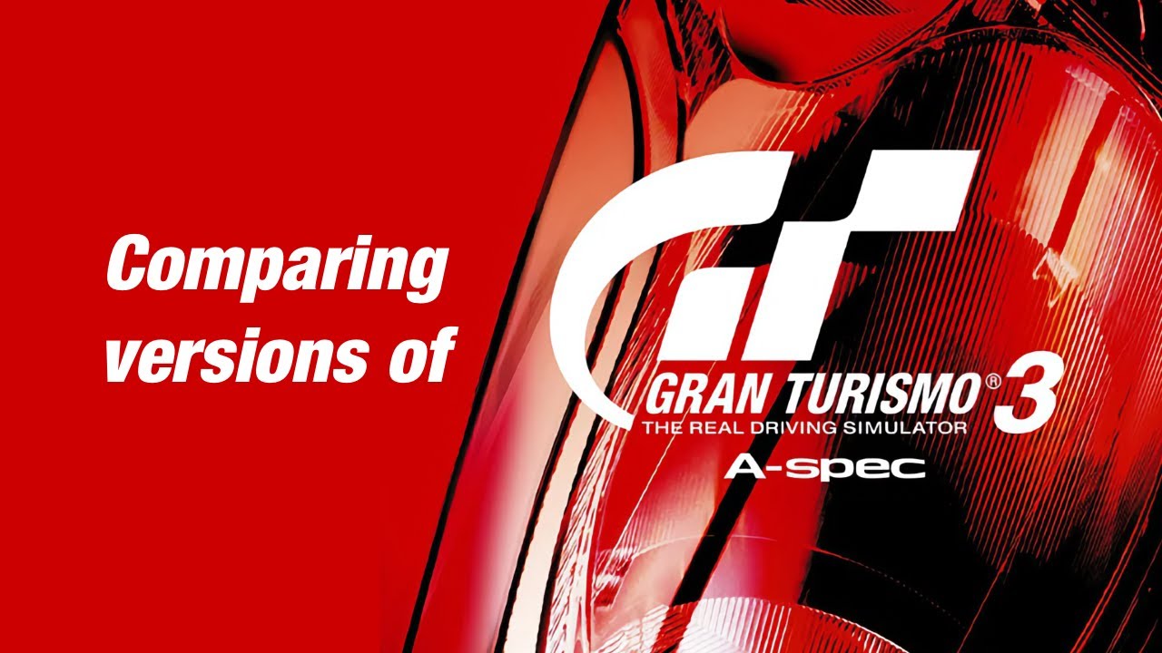 Some Gran Turismo 3 regional differences