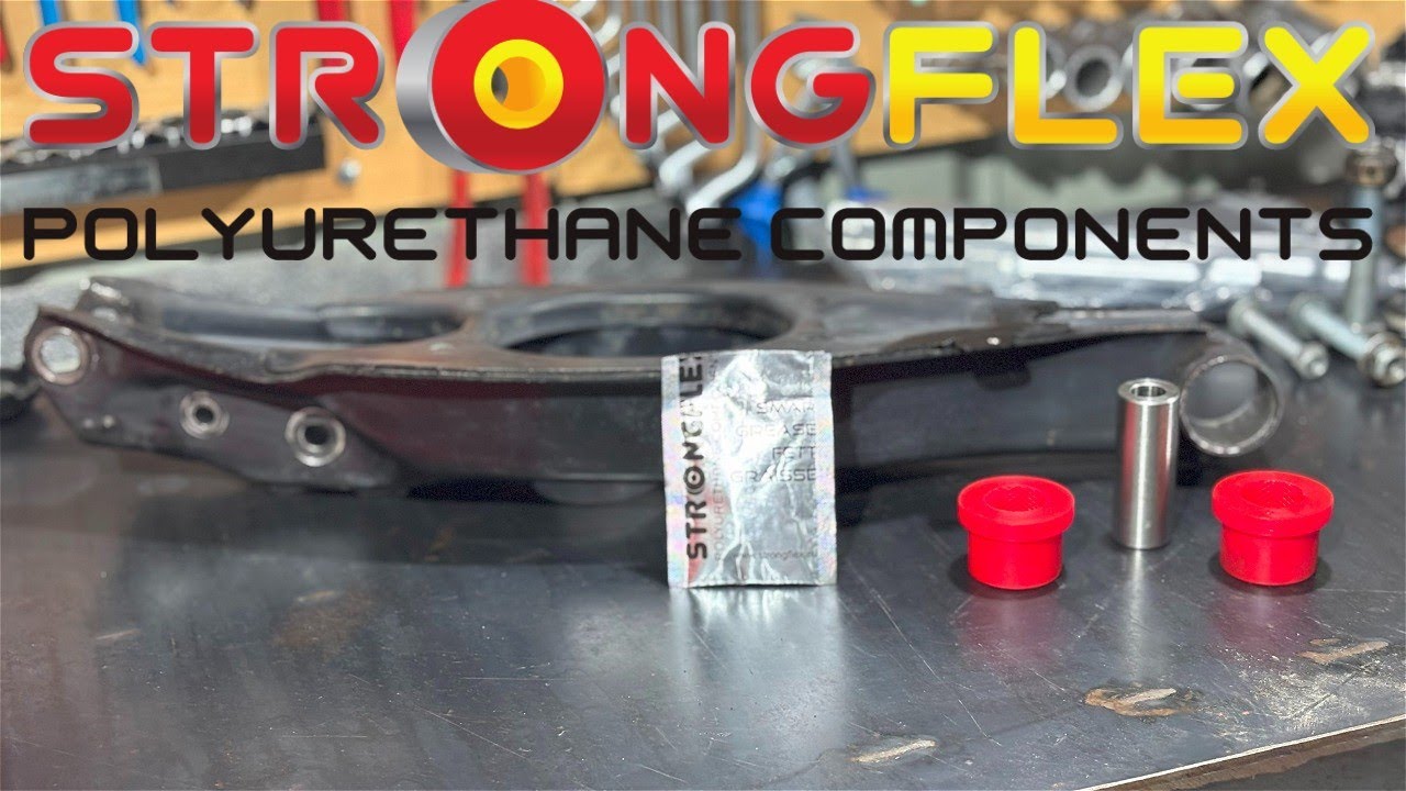 Mercedes W210 STRONGFLEX Rear Control Arm Bushings Installation