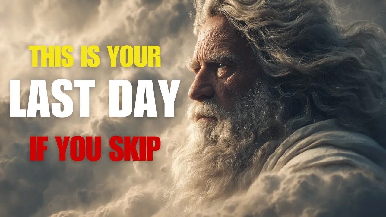 God Says If You Give Him 1 Minute Youll Feel Blessed  Gods Message Today  Jesus Prophecy