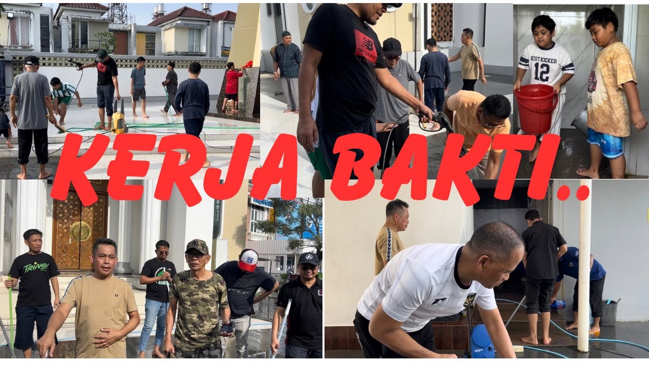 Kerja Bakti Jamaah Masjid Al Istiqomah, Menyambut Bulan Suci Ramadhan 1447 H | Ahad, 15-2-2026