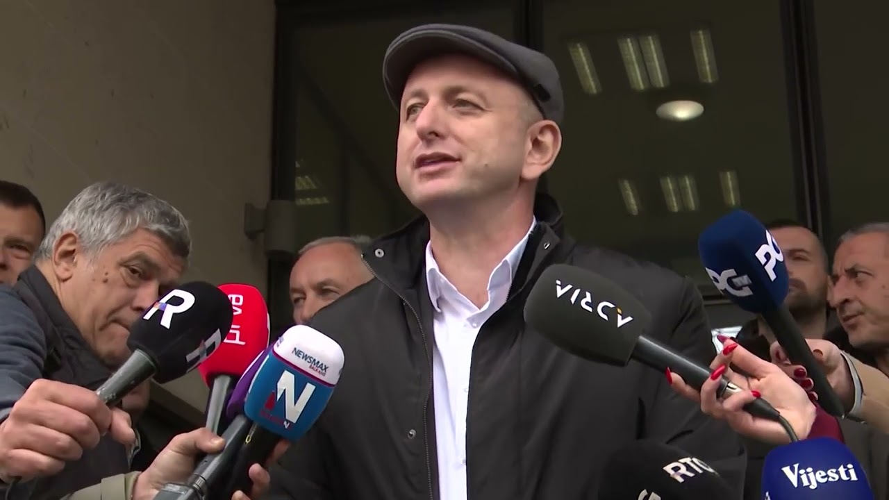 Lider Demokratske narodne partije DNP Milan Knežević