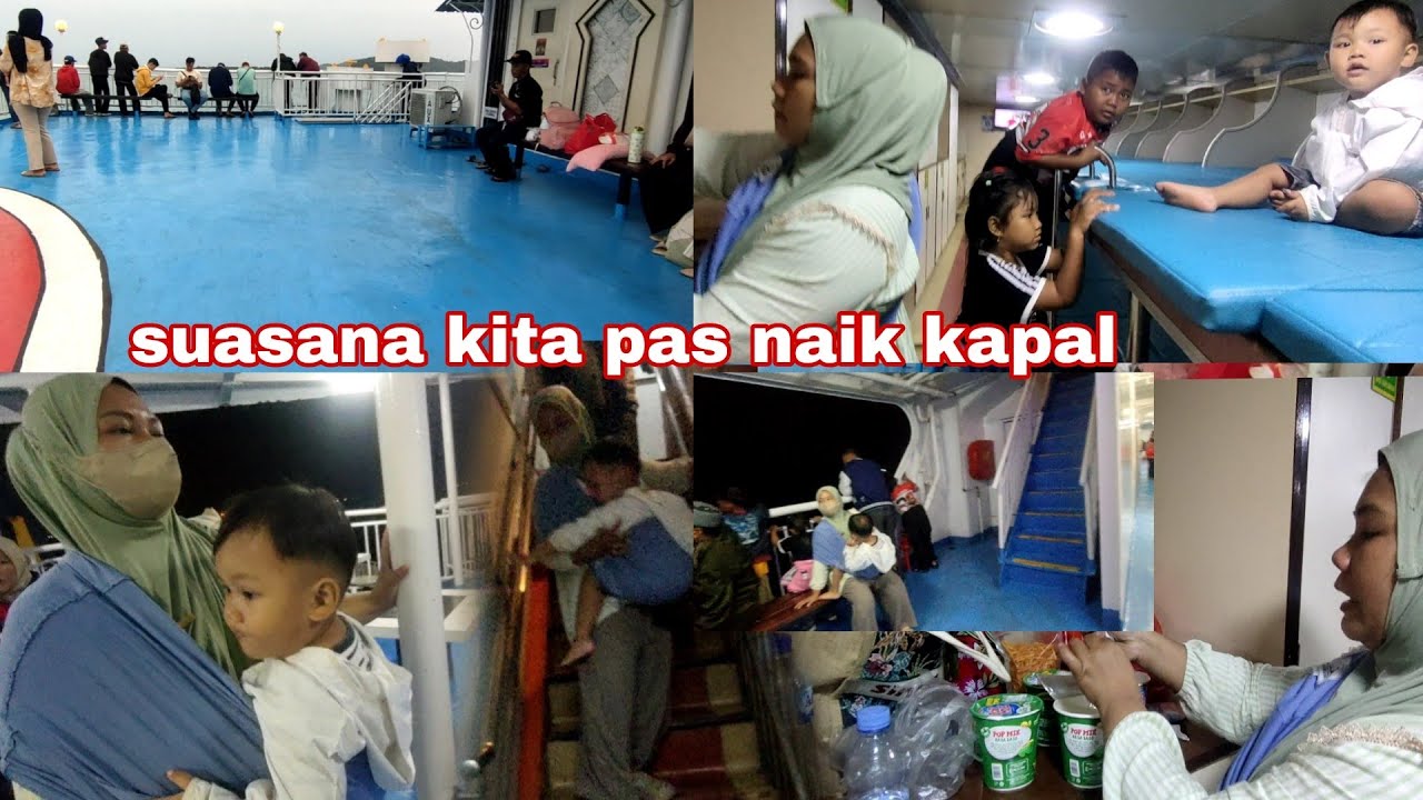 Perjalanan kita  pas dikapal naik kapal ekskutif 