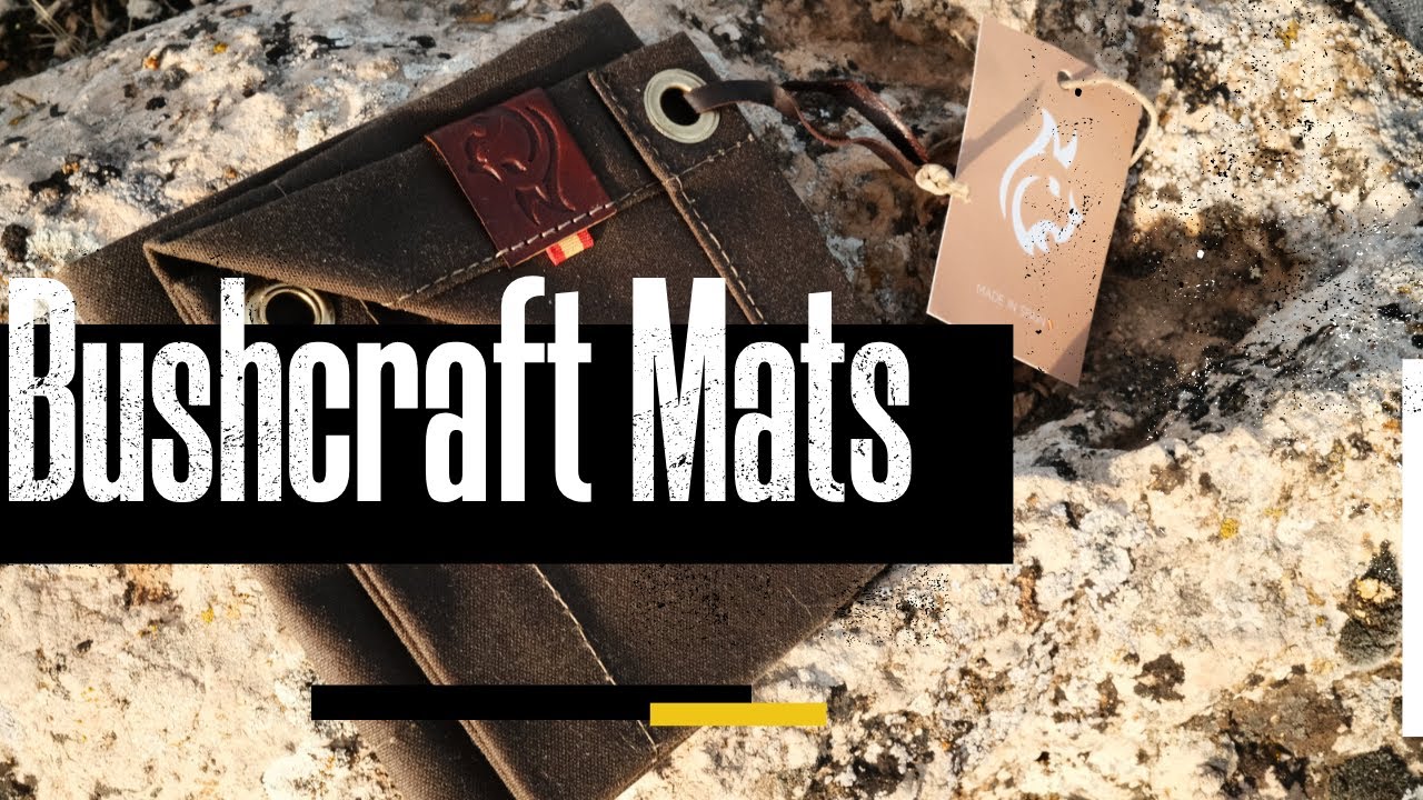 Bushcraft Mats - Waxed Cotton Mats for Hiking & Bushcraft