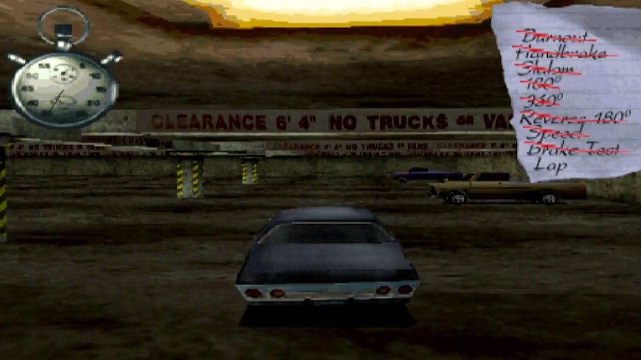 DRIVER | Undercover | Mission #1 | CAR PARK! (PS3 1080p)