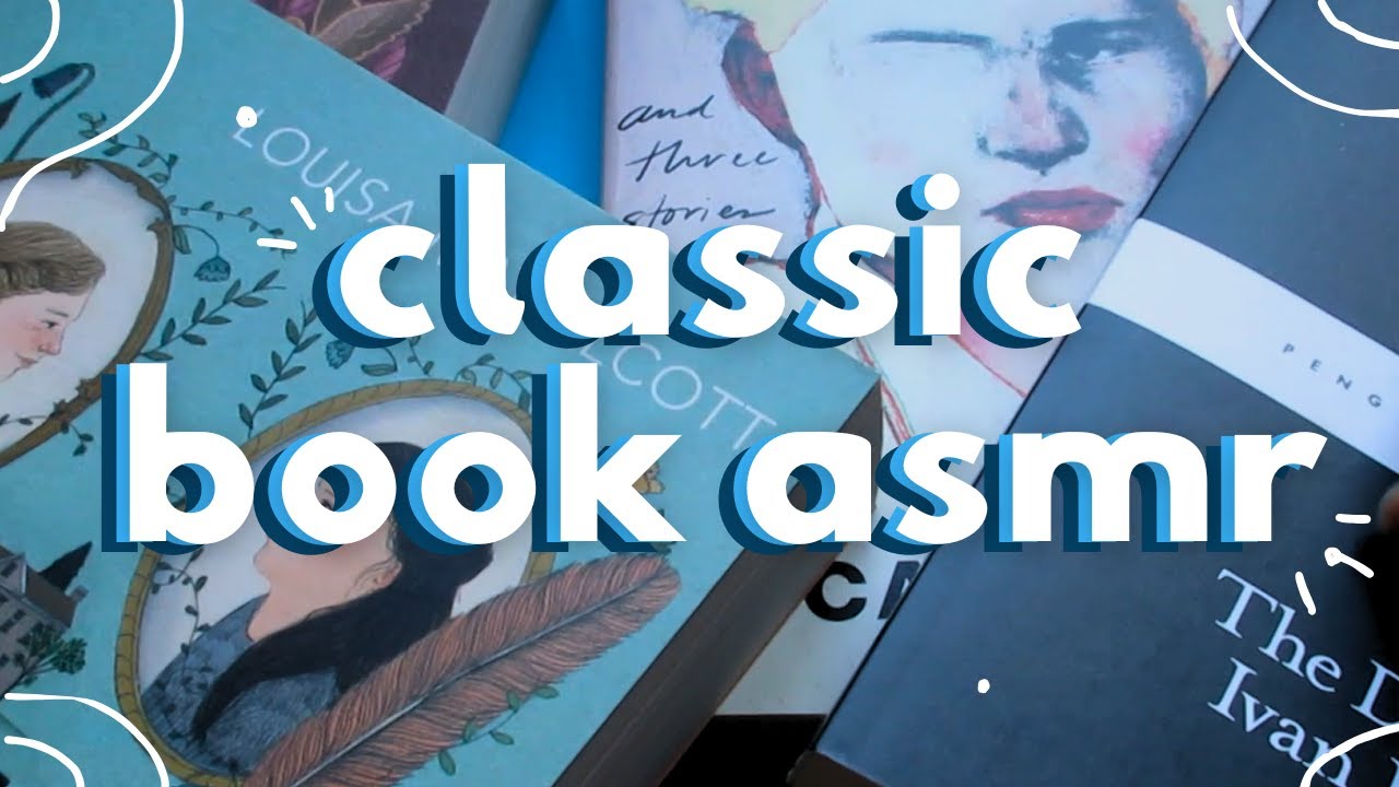 [ASMR] classic books that I want to read! 🖋️ peaceful and relaxing