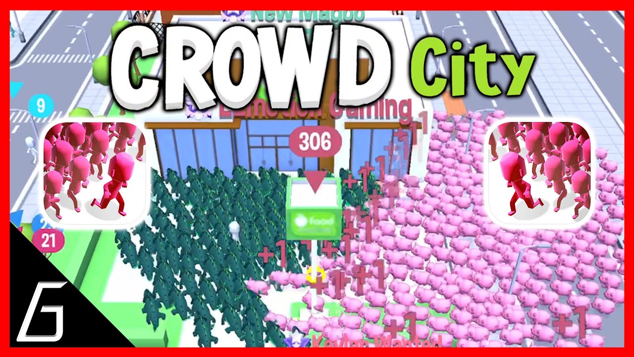 Crowd City | Gameplay Part 14 | Pig Invasion Runs