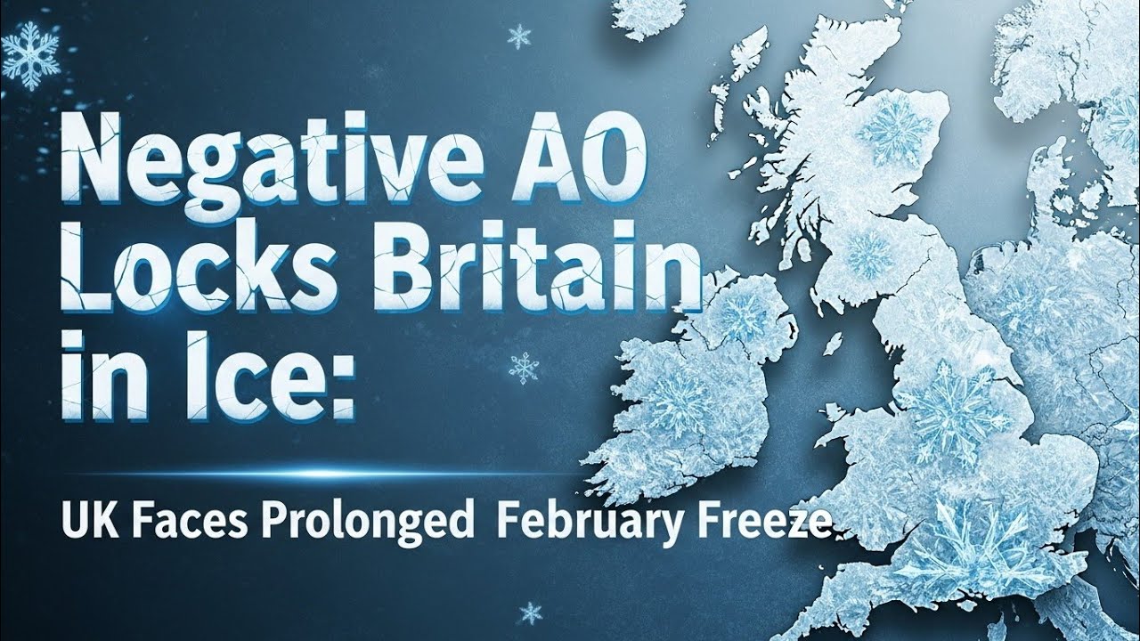 Отрицательная осцилляция AO заморозила Великобританию: Соединенному Королевству грозят продолжите...