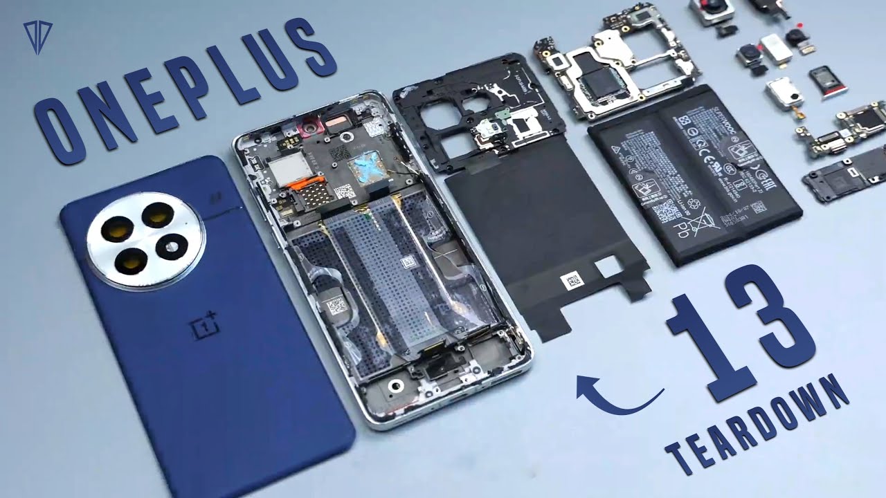 OnePlus 13 TEARDOWN   See what's inside this phone!