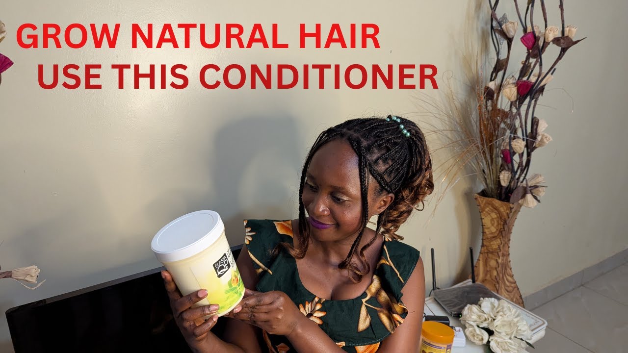 Koresha iyi conditioner umusatsi wawe worohe cyane,ukure vuba cyane(Oliver oil mango butter?