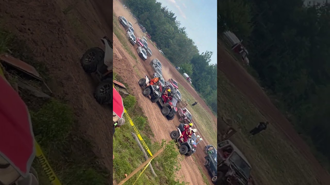 Hants county mudrunners wheel to wheel beater car derby race 2025 Bomans pit Rawdon.