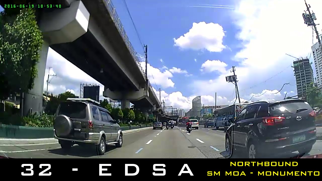 Road Trip #32 - EDSA (End-to-end, Northbound, SM MOA to Monumento)