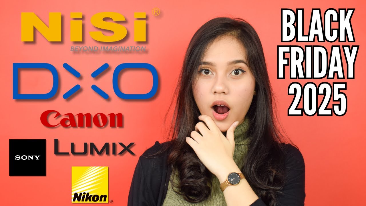 BLACK FRIDAY 2025 : les PROMOTIONS DxO, NiSi, Canon, Nikon, Sony, Lumix ...