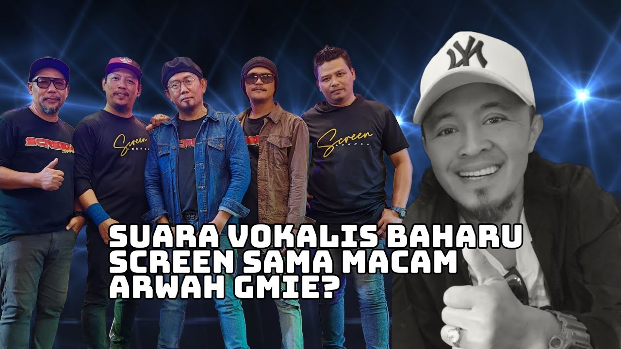 Ini dia vokalis baharu Screen... Suara Jep ada iras arwah Gmie