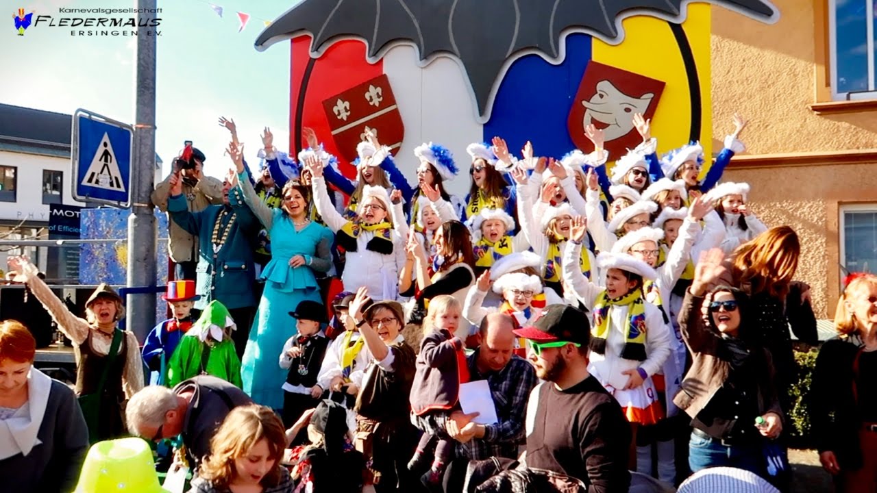 „Ersischo Helau“ beim Kinderumzug in Ersingen
