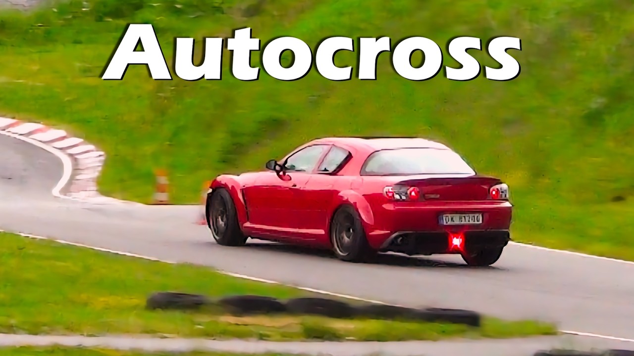 Pushing the Limits at the Autocross | Mazda RX-8 6 Port