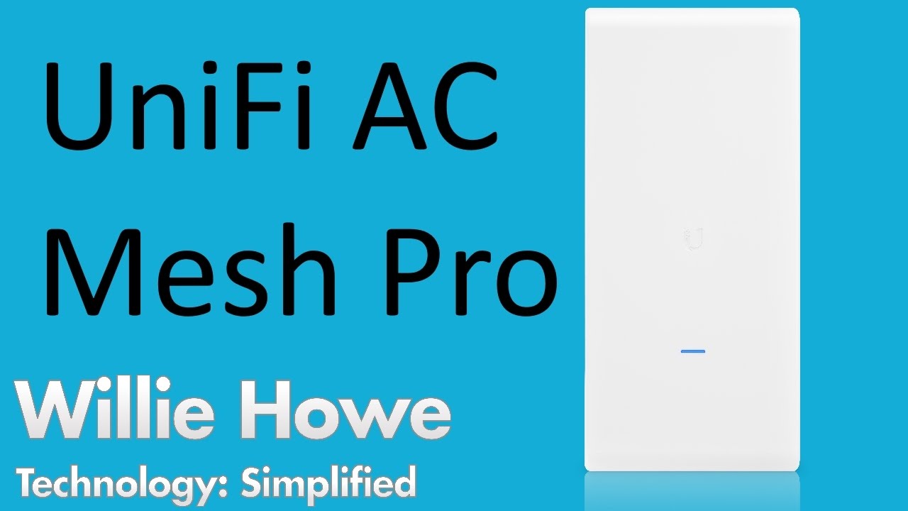 UniFi AC Mesh Pro Unboxing and Adoption