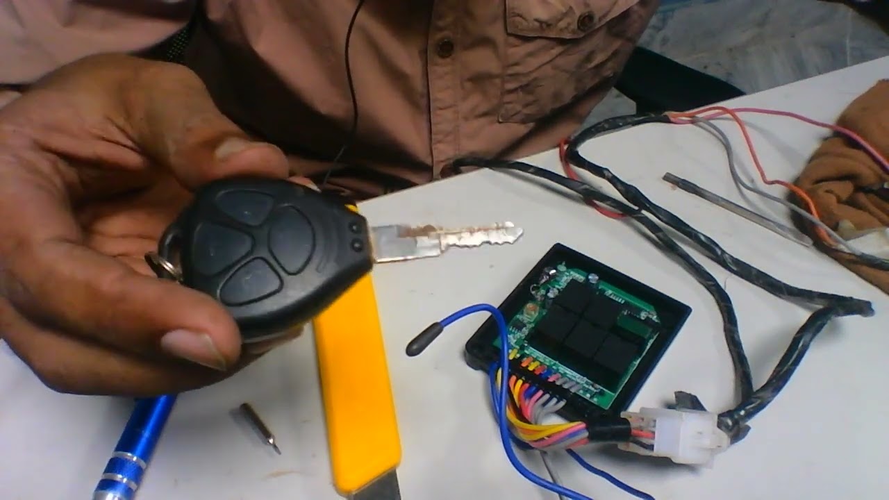 How to repair bike alarm system part 1