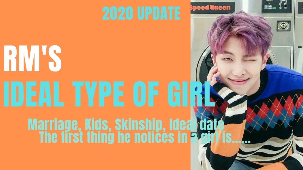 BTS RM Ideal Type of Girl 2020 (Skinship, Ideal date, Date an ARMY)