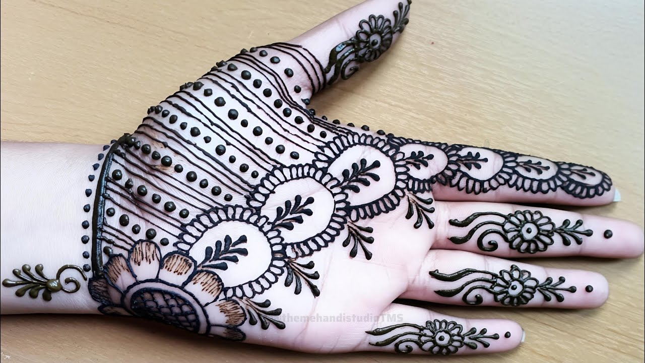 Simple & Stylish Mehndi Design for Beginners | Easy Arabic Mehndi 2026 #mehndi #letestmehndi 