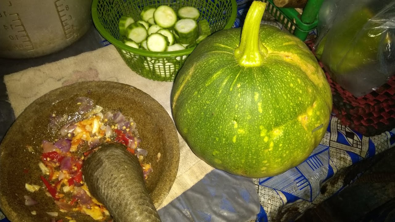 Cara masak labu kuning muda