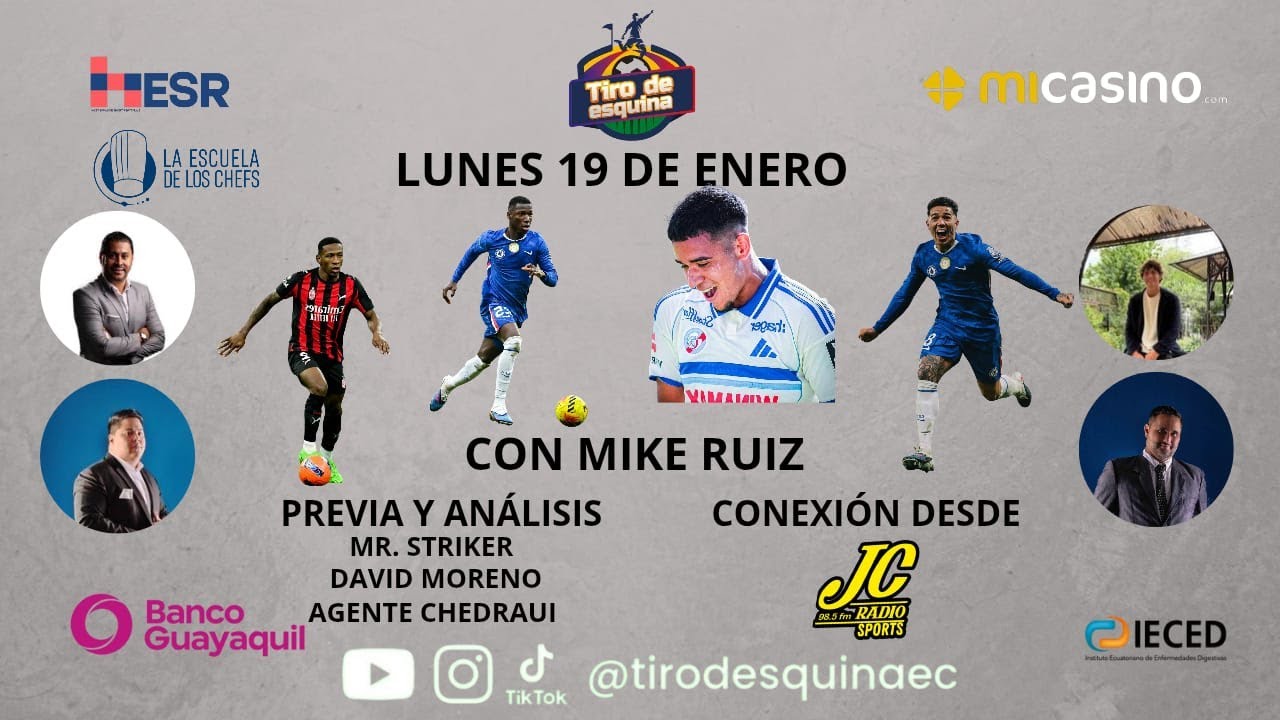 EN VIVO | TIRO DE ESQUINA #jcradiosports #envivo #deporte #fútbol #championsleague
