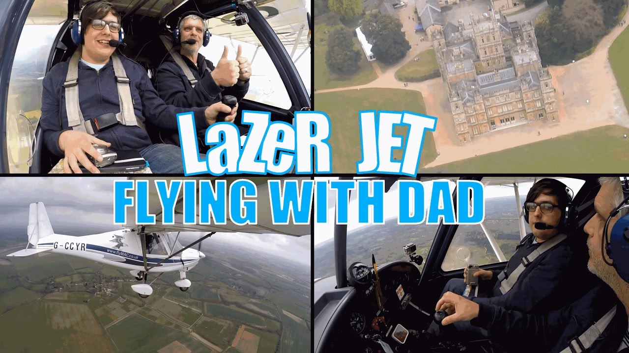 FLYING WITH DAD!