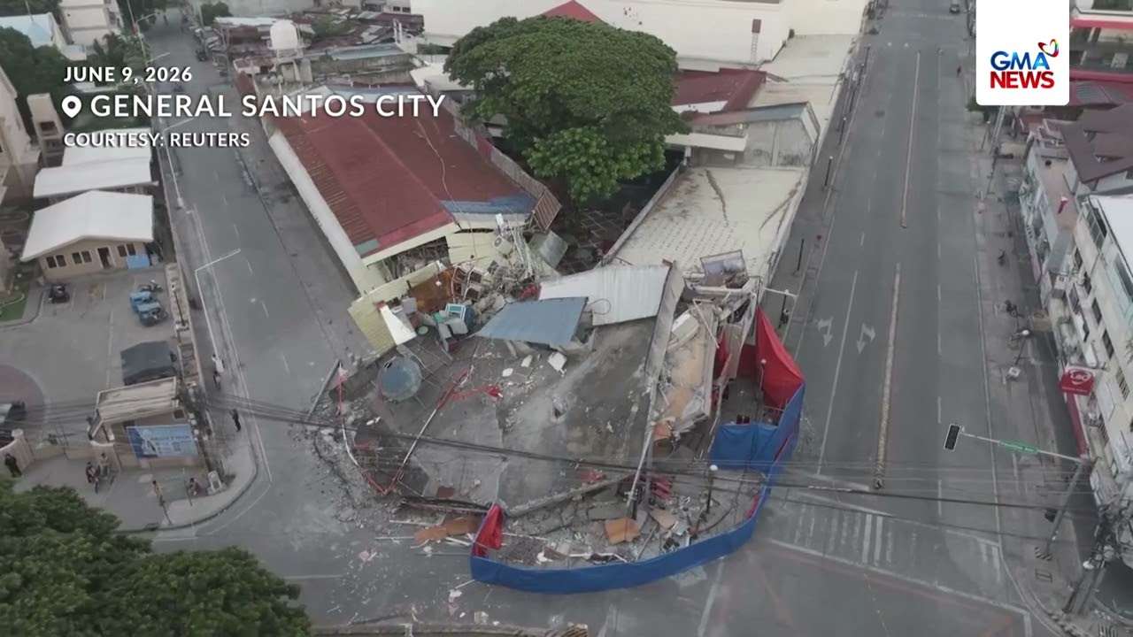 Drone footage shows destruction in southern Philippines after 7.8 quake | GMA News