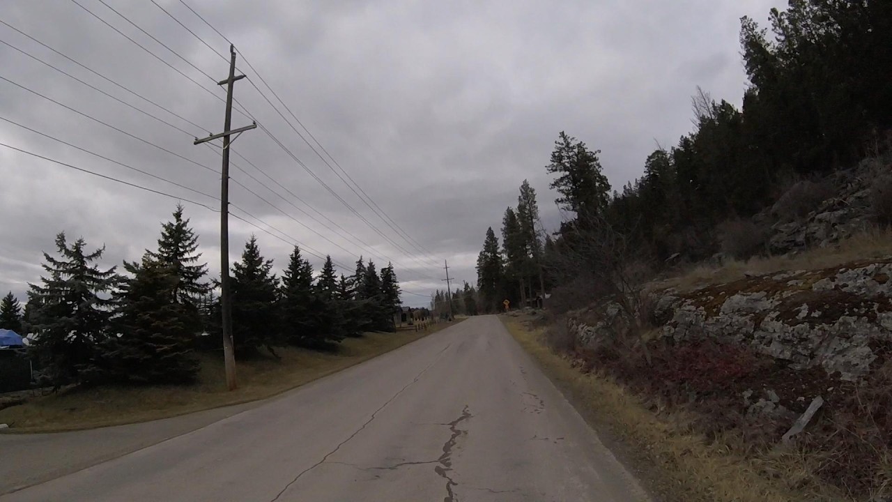 DanNin10do Bike Riding In Big Fork, Montana