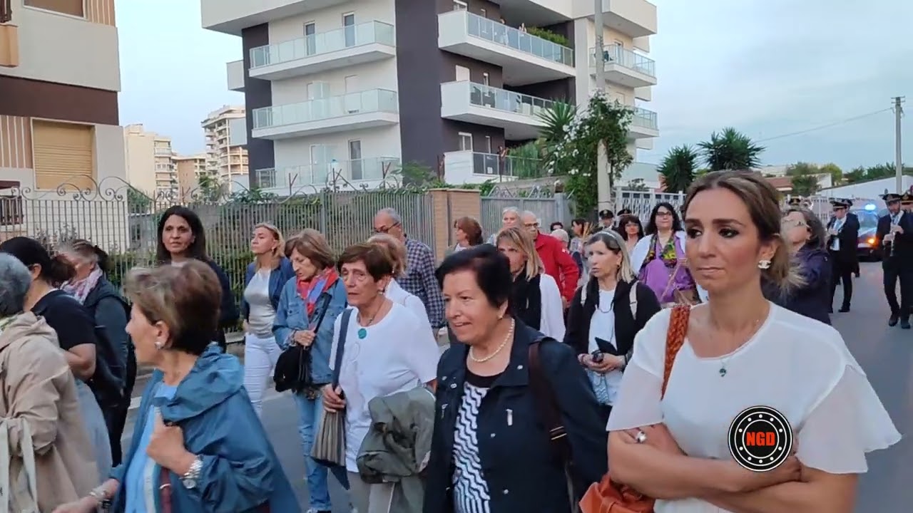 Marcia Pescasseroli Banda di Bitonto Bastiani-Lella 29/5/24 Bari Processione di Santa Fara