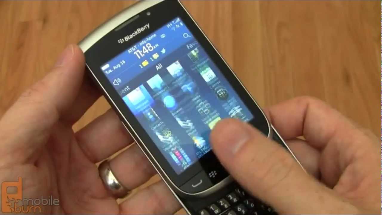 BlackBerry Torch 9810 (AT&T) tour - part 1 of 2