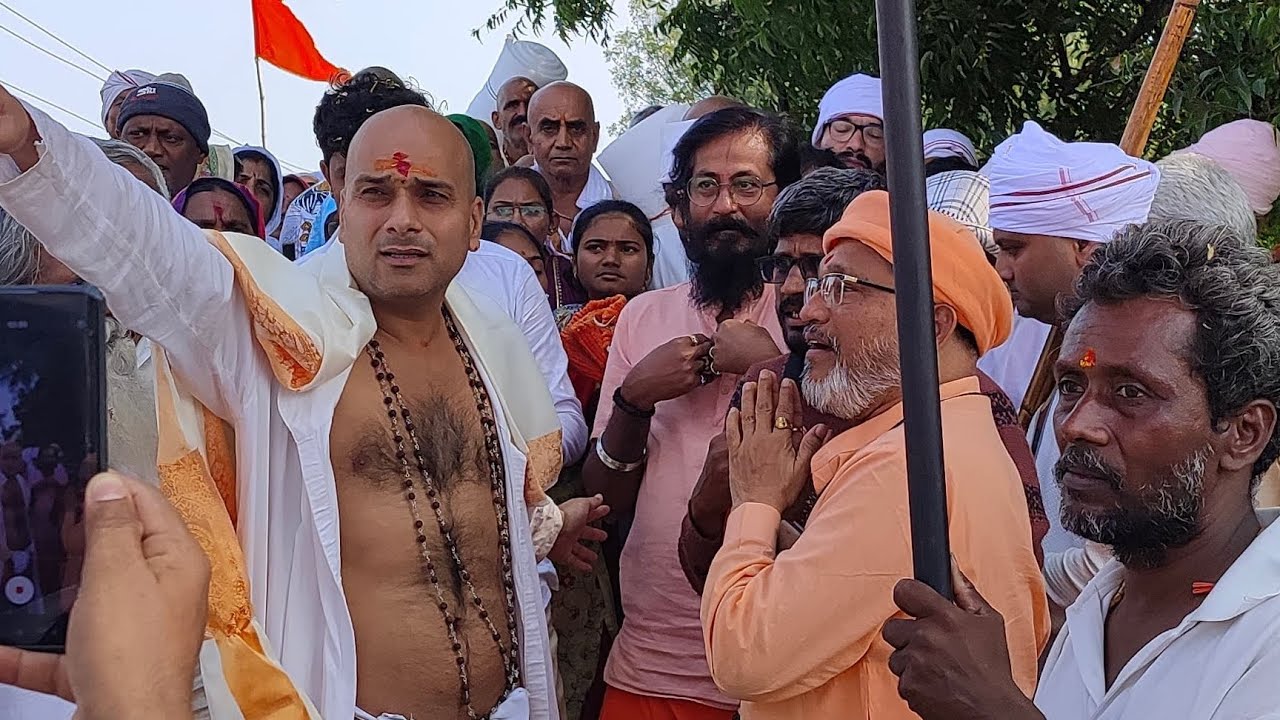 अखंड निराहार महान संत समर्थ श्री दादा गुरु महाराजांची आश्रमास भेट २०२४🙏🏻