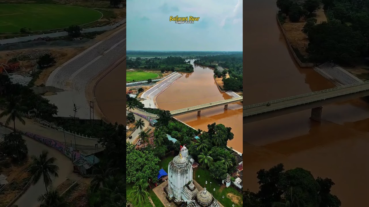 Baitarani River Flood in Jajpur  #love #jajpur #odishaelegance #shorts