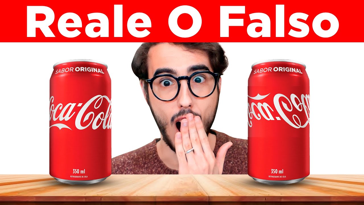 REAL VS FAKE CHALLENGE! RIESCI AD INDOVINARE?