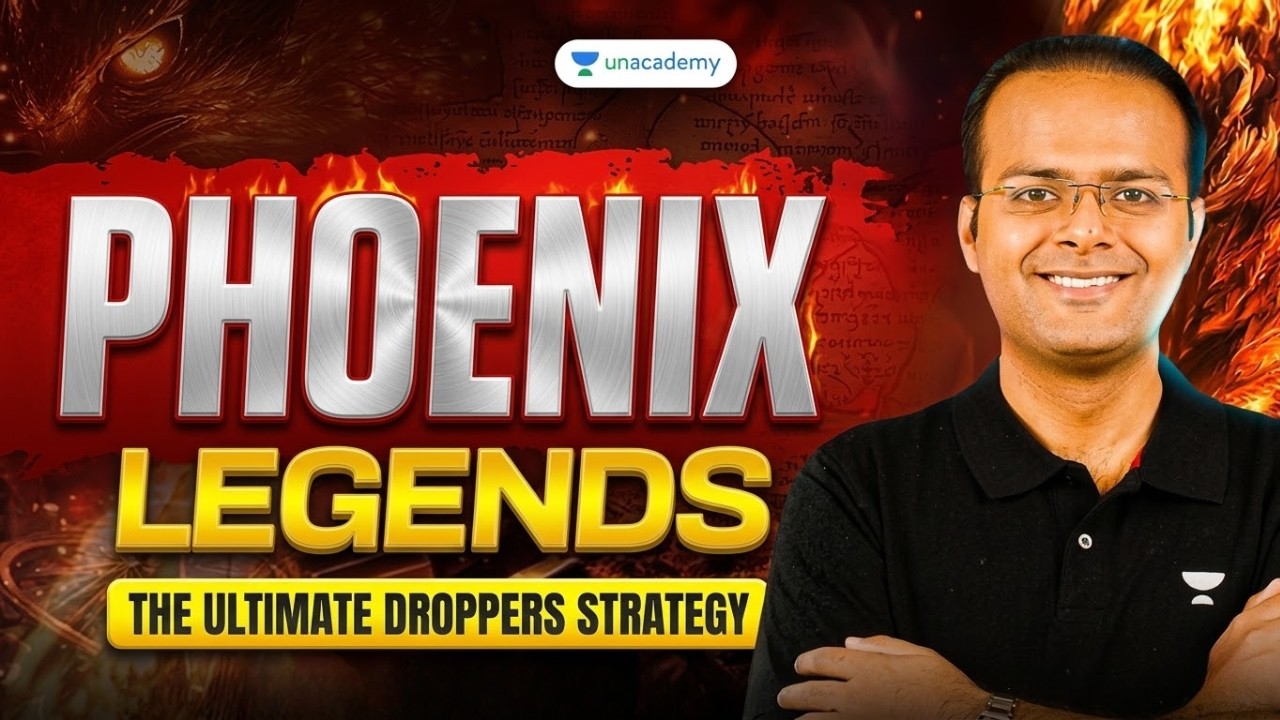 Phoenix Legends🔥 | The Ultimate Droppers Strategy for JEE 2027