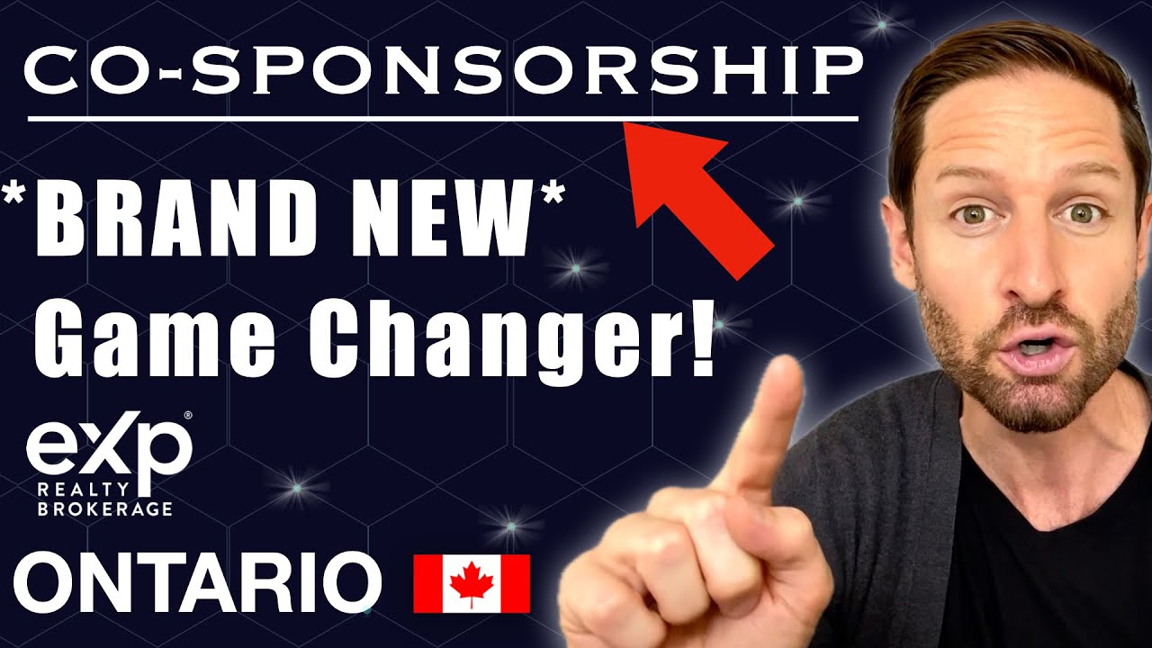 Brand New! What is Co Sponsorship at eXp Realty In Ontario, Canada